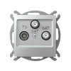 IMPRESJA GPA-Y2S/m/18 gniazdo antenowe RTV-SAT-SAT