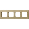 SONATA R-4R/39  ramka poczwórna do włączników i gniazdek