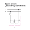IMPRESJA ŁP-6YS/m/27  przycisk dzwonek podś.