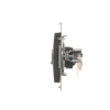 SIMON54 D62.01/48  gniazdo komputerowe podwójne  kategorii 6  RJ45  nieekranowane