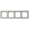 SONATA R-4R/38  ramka poczwórna do włączników i gniazdek