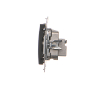 SIMON54 DAP10.01/49  gniazdo antenowe RTV przelotowe 10dB