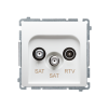 BASIC MODUŁ BMZAR+SAT3.1-P2.01/11  gniazdo antenowe RTV-SAT-SAT końcowe