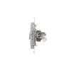 SIMON54 D62.01/43  gniazdo komputerowe podwójne  kategorii 6  RJ45  nieekranowane