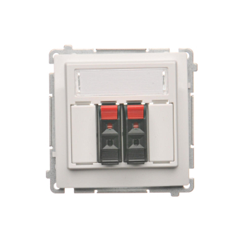 BASIC MODUŁ BMGL3.01/11  gniazdo głośnikowe podwójne