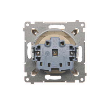 SIMON54 DGZ1BUZ.01/41A  gniazdo pojedyncze hermetyczne z uziemieniem bez uszczelki,  zaciski śrubowe