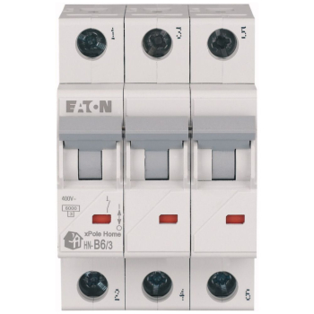 Wyłącznik nadprądowy  B   6A  3P  6kA AC  HN-B6/3  EATON  xPole Home