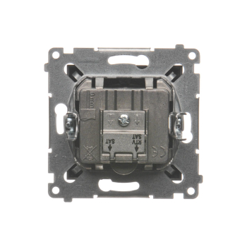 SIMON54 DASK2.01/48  gniazdo antenowe RTV-SAT-SAT końcowe