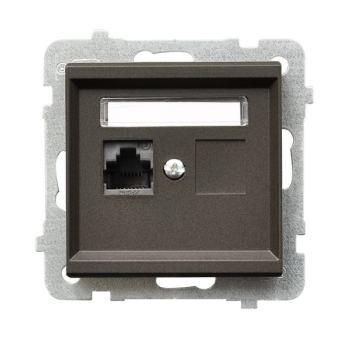 SONATA GPK-1R/K/m/40  gniazdo komputerowe pojedyncze  kategorii 5e  RJ45  KRONE