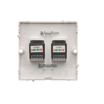 BASIC MODUŁ BMT2.02/11 gniazdo telefoniczne podwójne  RJ12