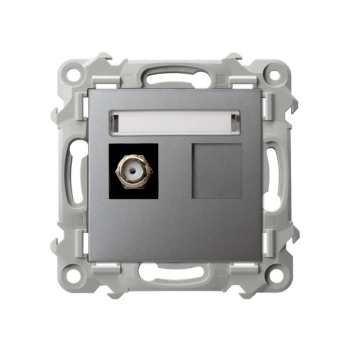 SZAFIR GPA-1ZF/m/70  gniazdo antenowe pojedyncze typu F