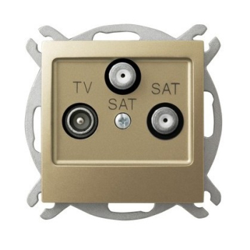IMPRESJA GPA-Y2S/m/28  gniazdo antenowe RTV-SAT-SA