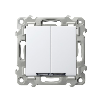 SZAFIR ŁP-2ZS/m/00  łącznik podwójny z podświetleniem