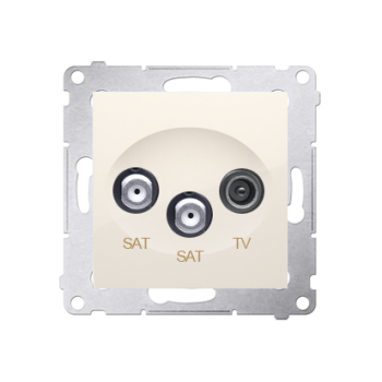 SIMON54 DASK2.01/41  gniazdo antenowe RTV-SAT-SAT końcowe