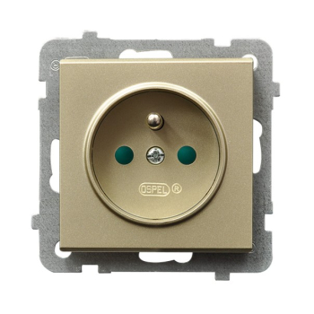 SONATA GP-1RZP/m/39  gniazdo pojedyncze z uziemieniem oraz przesłonami torów prądowych