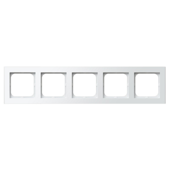 SONATA R-5R/75  ramka pięciokrotna do włączników i gniazdek