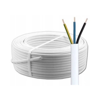 Przewód instalacyjny płaski  YDYpżo  3x1,5mm2  450/750V  DAMIR  krążek=100mb