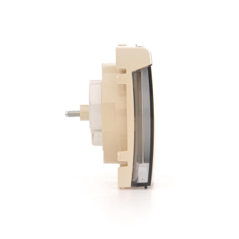 SIMON54 DGZ1BUZP/41A  pokrywka gniazda pojedynczego hermetycznego z uziemieniem, ma w komplecie zintegrowane przesłony torów prądowych