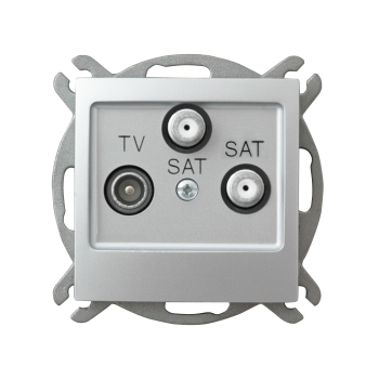 IMPRESJA GPA-Y2S/m/18 gniazdo antenowe RTV-SAT-SAT