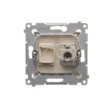 SIMON54 D61E.01/41  gniazdo komputerowe pojedyncze  kategorii 6  RJ45  ekranowane