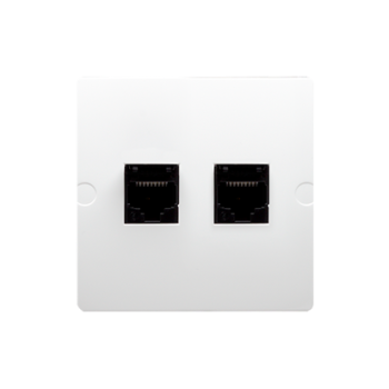 BASIC MODUŁ BMF52.02/11  gniazdo komputerowe podwójne  kategorii 5e  RJ45  nieekranowane