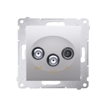 SIMON54 DASK2.01/43  gniazdo antenowe RTV-SAT-SAT końcowe