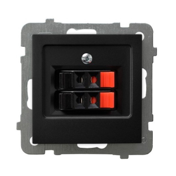 AS GG-2G/m/33  gniazdo głośnikowe podwójne