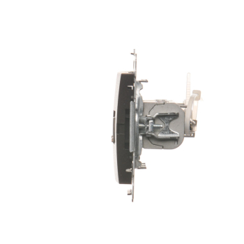 SIMON54 D62E.01/46  gniazdo komputerowe podwójne  kategorii 6  RJ45  ekranowane