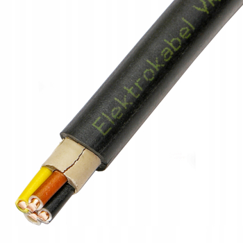 Kabel ziemny energetyczny miedziany  YKYżo  4x6mm2  0,6/1kV  ELEKTROKABEL  na metry