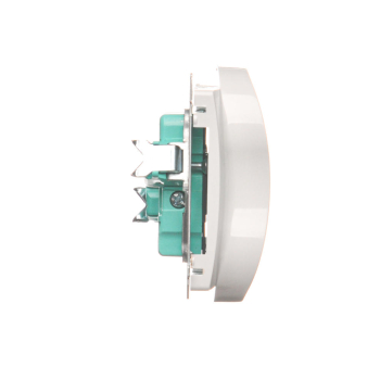 BASIC MODUŁ BMG2M.01/11  gniazdo podwójne bez uziemienia, zaciski śrubowe