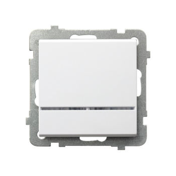 SONATA ŁP-1RS/m/75  łącznik pojedynczy z podświetleniem