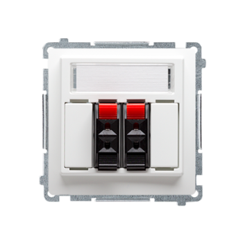 BASIC MODUŁ BMGL3.01/11  gniazdo głośnikowe podwójne