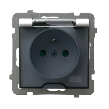 AS GPH-1GZP/m/00/d  gniazdo pojedyncze hermetyczne z uziemieniem oraz przesłonami torów prądowych