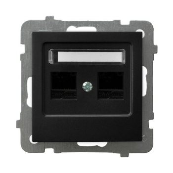 AS GPK-2G/K/m/33  gniazdo komputerowe podwójne  kategorii 5e  RJ45  KRONE