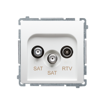 BASIC MODUŁ BMZAR+SAT3.1-P2.01/11  gniazdo antenowe RTV-SAT-SAT końcowe