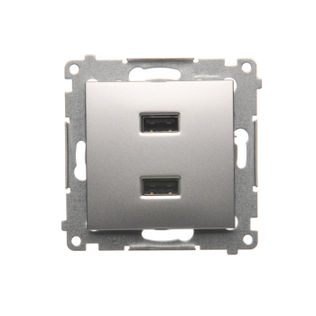 SIMON54 DC2USB.01/43  ładowarka USB podwójna typu A+A