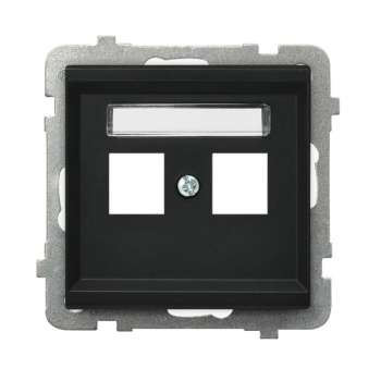 SONATA GPK-2R/p/33  pokrywka gniazda teleinformatycznego podwójnego