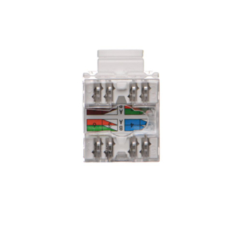 CJ545U  wkład moduł gniazda komputerowego RJ45  kategorii 5E  nieekranowany  UTP