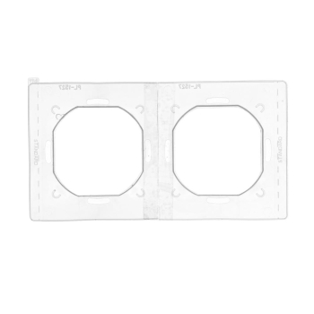BASIC MODUŁ NU2  zestaw uszczelel IP44 do ramek podwójnych BASIC STANDARD