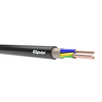 Kabel ziemny energetyczny miedziany  YKYżo  3x2,5mm2  0,6/1kV  ELPAR  na metry