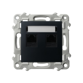 SZAFIR GPK-2Z/K/m/33  gniazdo komputerowe podwójne  kategorii 5e  RJ45  KRONE