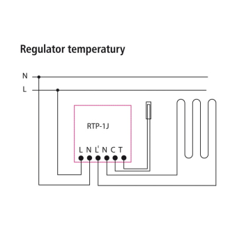 IMPRESJA RTP-1Y/m/00 regulator temperatury