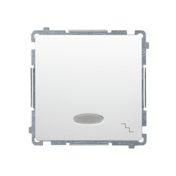 BASIC MODUŁ BMW6L.01/11  łącznik schodowy pojedynczy podświetlany, szybkozłącza